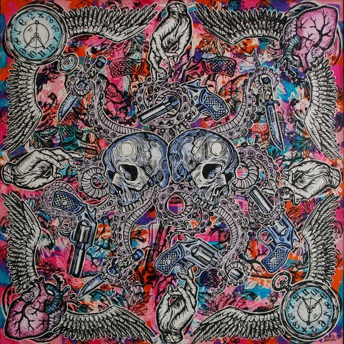 Octopus.122-x-122.2015.InkOil-on-Canvas.Gavin-Brown
