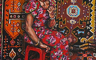 Market Girl 1_oil on canvas_92cmx122cm