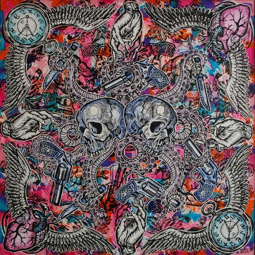 Octopus.122-x-122.2015.InkOil-on-Canvas.Gavin-Brown